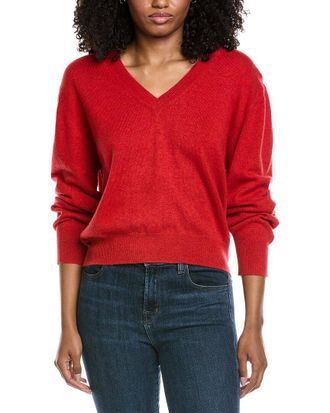 Brodie Easy V-Neck Wool & Cashmere-Blend Sweater