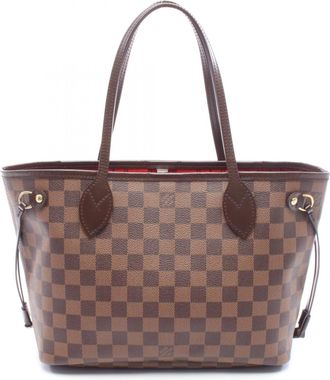 Louis Vuitton Brown Damier Canvas Coated Canvas Handbag Tote Bag (Pre-Owned)
