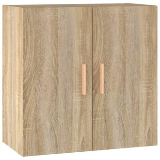 vidaXL Armario De Pared Madera Contrachapada Roble Sonoma 60x30x60 Cm Vidaxl