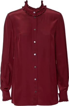 Dolce & Gabbana Shirt met ruches - Rood