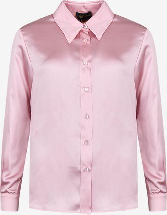 Luisa Spagnoli Langärmliges Seidenhemt Latteria