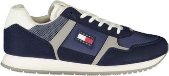 Tommy Hilfiger Blauwe Polyurethaan Heren Sneaker