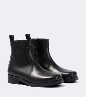 STUDIO NICHOLSON Botines Square de piel