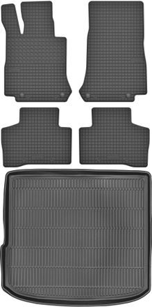 OEM Juego De Alfombrillas De Goma Para Coche Y Alfombrilla Para Maletero Para Mercedes Glc C253 Coup&eacute; (a Partir De 2018)