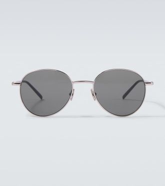 Saint Laurent Logo round glasses