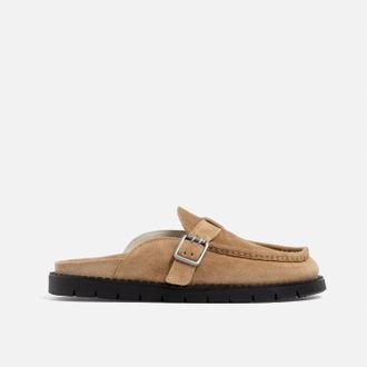 Duke + Dexter Duke + Dexter, Womens Winston Mocha Suede Mule - Womens, Size 3