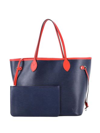 Louis Vuitton Neverfull Epi Leather MM tote bag - Blauw
