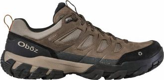 Oboz Footwear Mens Sawtooth X Low B-Dry Waterproof Hiking Shoes In Canteen