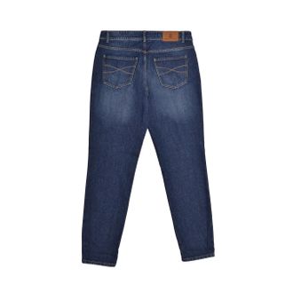 Brunello Cucinelli Dark Blue Denim Jeans - Blue