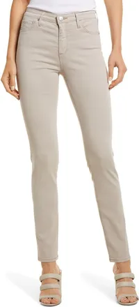 AG - Adriano Goldschmied The Prima Cigarette Leg Skinny Jeans in Truly Taupe at Nordstrom Rack, Size 24