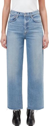 A Gold E Ren High Rise Wide Leg Jeans In Forum