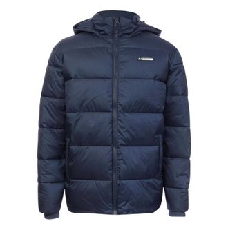 Nautica Heren Paul Regular Puffer Jas (Marineblauw)