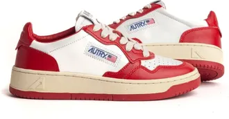 Autry Medalist Bicolor Leather Sneakers