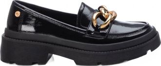 Xti Womens Casual Moccasins In Black