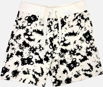 Moschino Mens Moschino Underwear Paint Bear Tape Shorts White/black 1555 - White Black - Size: 35/34/32