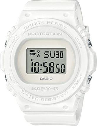 Casio G Shock Waterproof Sports White Digital BGD-570-7