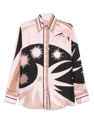 Pucci printed shirt - women - Silk - S - Pink