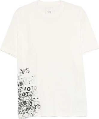 Yohji Yamamoto Gfx Cotton T-Shirt