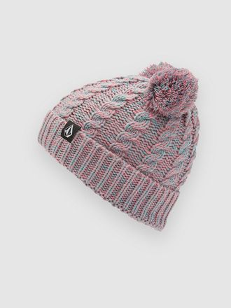 Volcom Stone Pom Kids Beanie pink