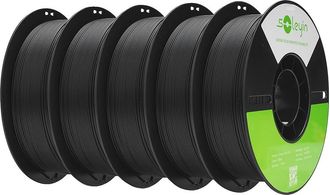 OEM Filamento Para Impresora 3d, 1,75 Mm De Di&aacute;metro, Material Ecol&oacute;gico, Negro, 5 Kg