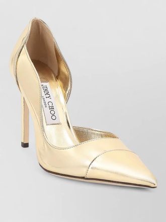 Jimmy Choo London leather pointed-toe pumps