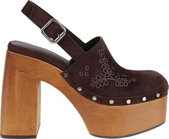 Jimmy Choo London Bruine Sandalen voor Vrouwen - Dames - Pumps - Bruin - 38 1/2 EU - Schoenen