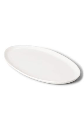 Fable Interiors The Oval Serving Platter in Cloud White at Nordstrom