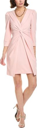 Julia Jordan Twist-Front Mini Dress
