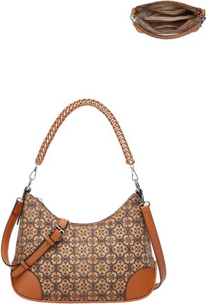 Generic Cork Shoulder Bag for Women Bohemian Style Vintage Crossbody Handbag Hobo Satchel Purse, A-4