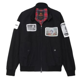 Baracuta G9 Harrington Gavin Watson Patches Jacket - Heren - Bomber jackets - Zwart - 2XS - Jassen