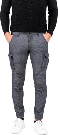 Gas Tapered Broeken - Heren - Slim Fit Broeken - Grijs - XS - Katoen - Broeken
