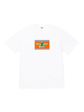 SUPREME Beef White T-shirt - Wit