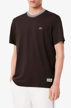 Lacoste Classic Fit T-Shirt in Port 0 at Nordstrom, Size 8