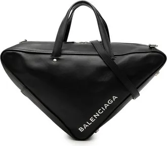 Balenciaga Pre-owned Balenciaga Medium Leather Triangle Duffle Bag Ladies XX8M417KT8Z1JAQW