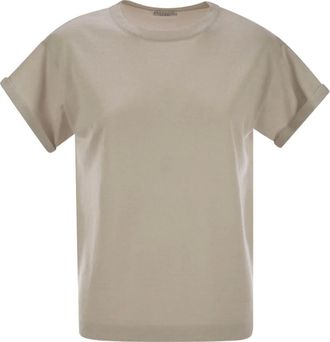 Brunello Cucinelli T-shirt girocollo - Bianco