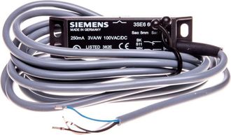SIEMENS Interruptor De Seguridad Magn&eacute;tico Rectangular De 25x88 Mm, 2r, Cable De 3 M /sin Actuador 3se6704-2ba/ 3se6604-2ba