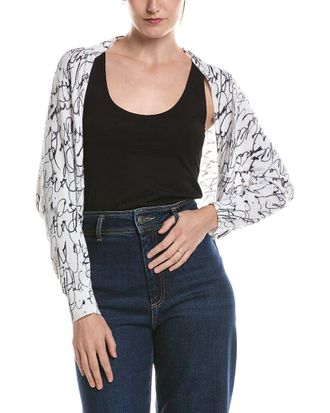 Nic+Zoe NIC & ZOE Cursive Shrug Cardigan