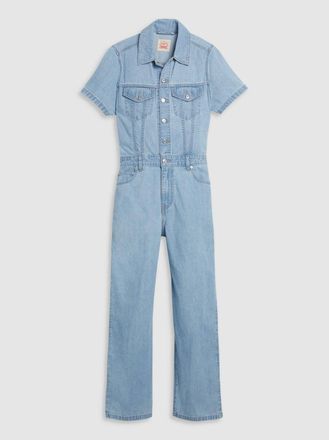 Levi's Womens Forgotten Dream No Dp Type 3 Jumpsuit - Blue - Size X-Small