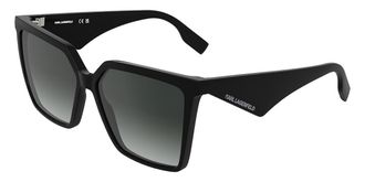 Karl Lagerfeld KL6207S 001 Womens Sunglasses Black Size 57