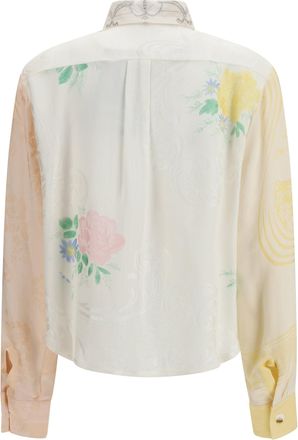 E.L.V. Denim Womens Emilie Embroidered Shirt Cotton