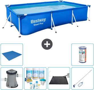 Bestway Piscina Bestway Steel Pro Rectangular - 300x201x66 Cm - 8-piezas S22085