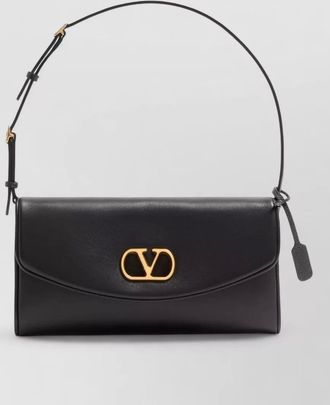 Valentino Garavani de vain small leather clutch bag