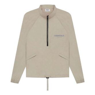 Fear of God SS21 Half Zip Track Jacket Moss FOG-SS21-642