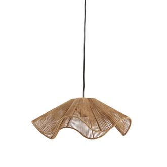 Light & Living Light & Living - L&aacute;mpara Colgante - Fodara - Natural - Textil