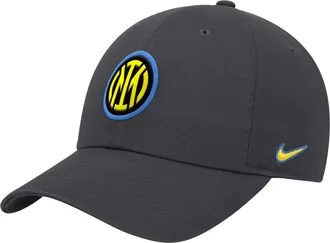 Nike Inter Milan Club Nike Mens Adjustable Cap in Black | C16941C098INTR-ANT