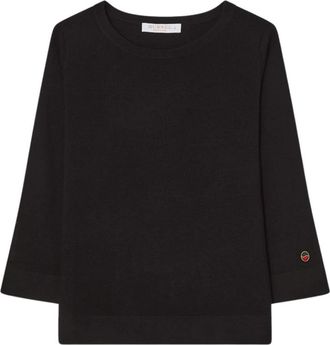 Busnel Ocean Bootneck Wol Top - Dames - Ronde hals truien - Zwart - S - Wol - Truien & Vesten