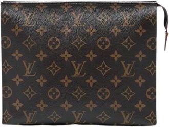 Louis Vuitton Pre-owned Clutches, female, Brown, Size: ONE SIZE Pre-owned The Toiletry Pouch 26