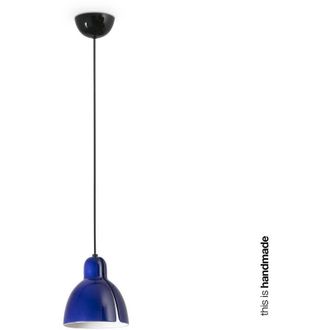 Faro Barcelona Faro Venice Cobalt Blue Dome Pendant Lamp