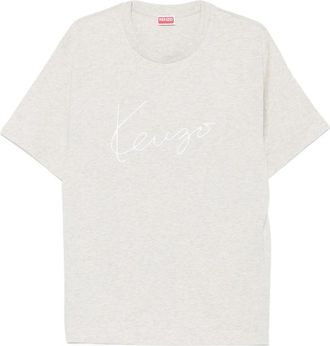 Kenzo Logo-embroidered T-shirt