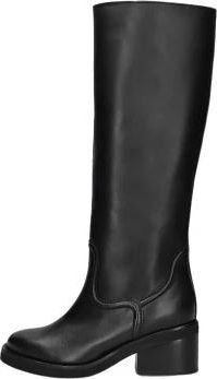 Nubikk Cassy Boot - Dames - Hoge Laarzen - Zwart - 37 EU - Leer - Schoenen